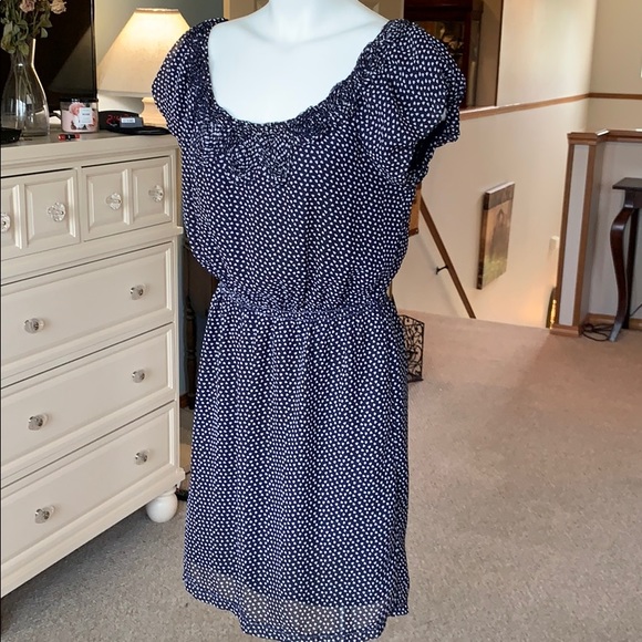 Max Studio Dresses & Skirts - 🍎 5 for 25 MAX STUDIO M~ Med navy blue lined dres